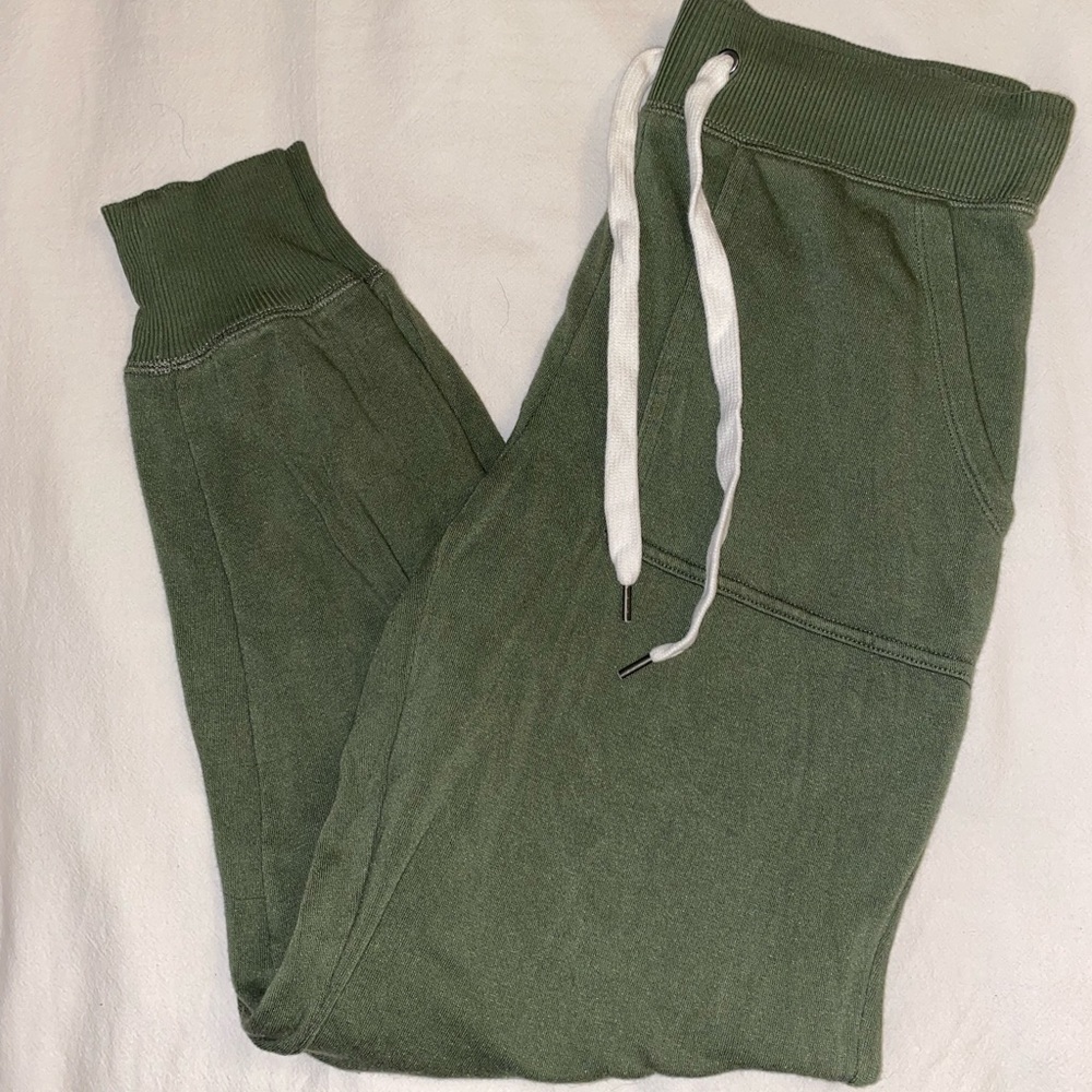 Aerie Green Joggers